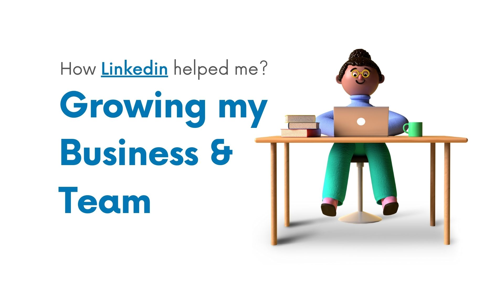growing business and team on linkedin